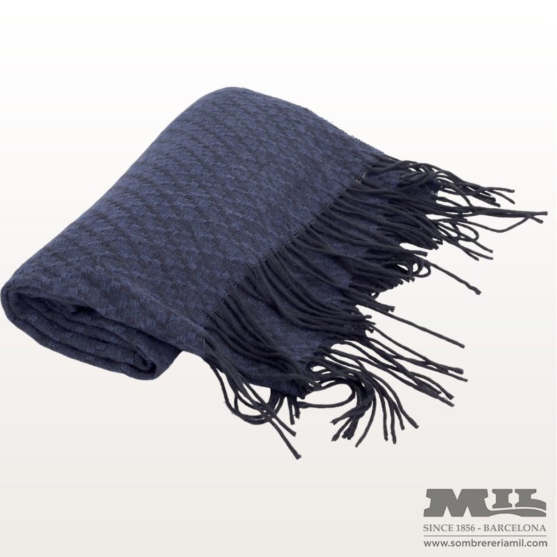 Santacana Navy Blue Lightweight Scarf