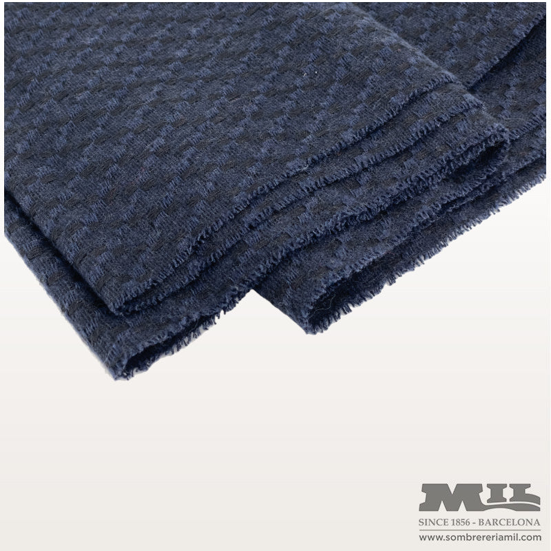 Santacana Navy Blue Lightweight Scarf