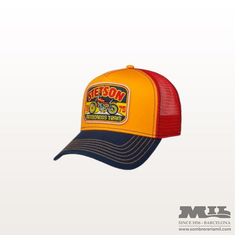 Gorra Stetson trucker Motocross Team