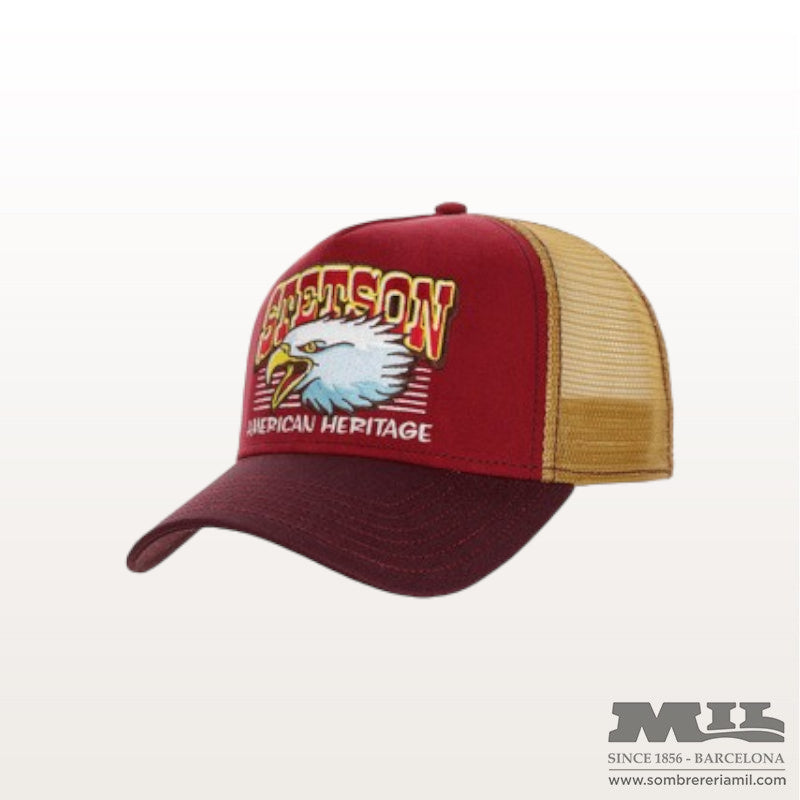 Gorra Stetson trucker Eagle Head