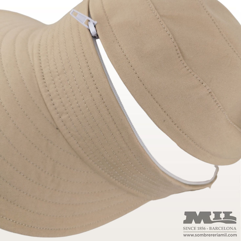 Visera desmontable y plegable de Aranda