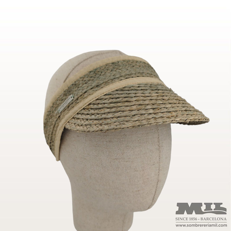Visera Raffia Straw de Seerberger