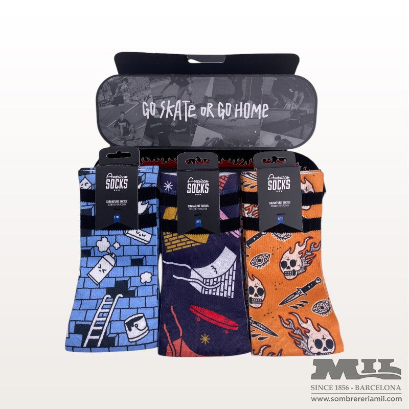 Pack Skateboard d'American Socks