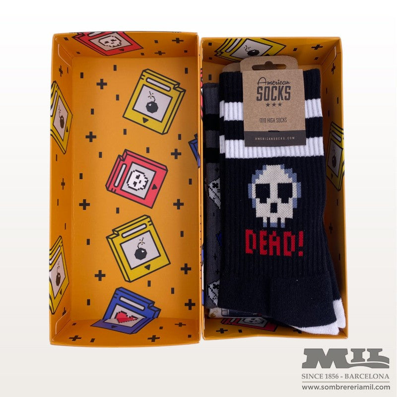 Pack Gamer Box d'American Socks