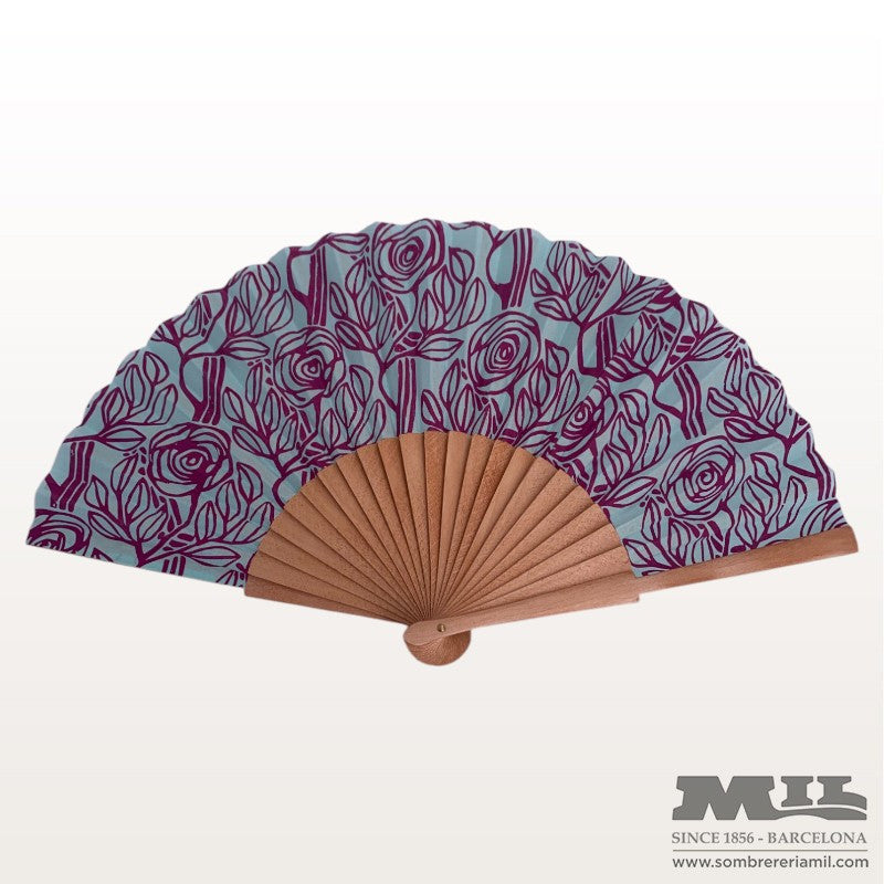 Sgraffito Fan | Poplin Barcelona