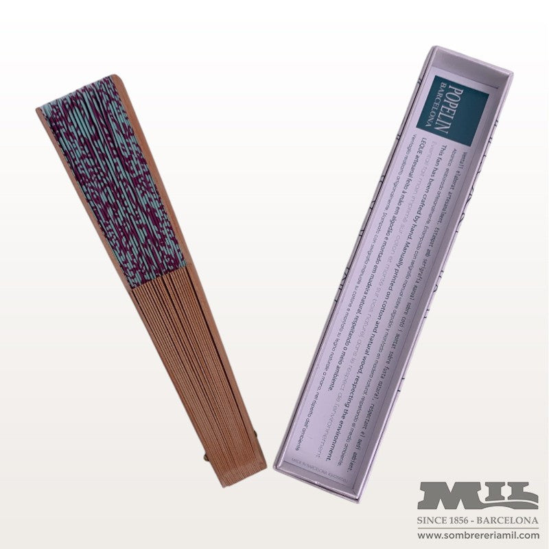 Sgraffito Fan | Poplin Barcelona