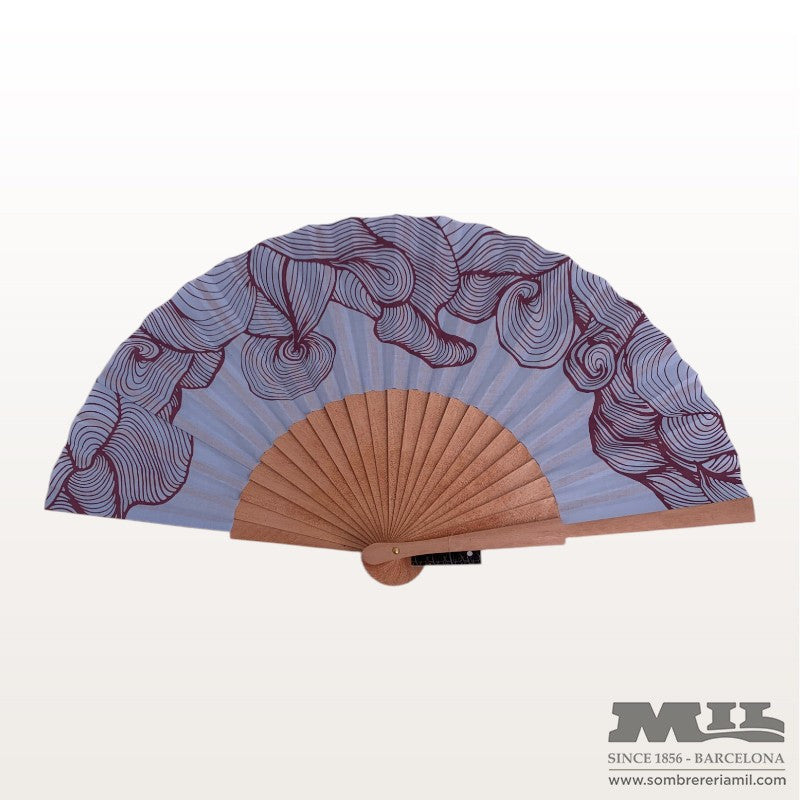 Waves Fan | Poplin Barcelona