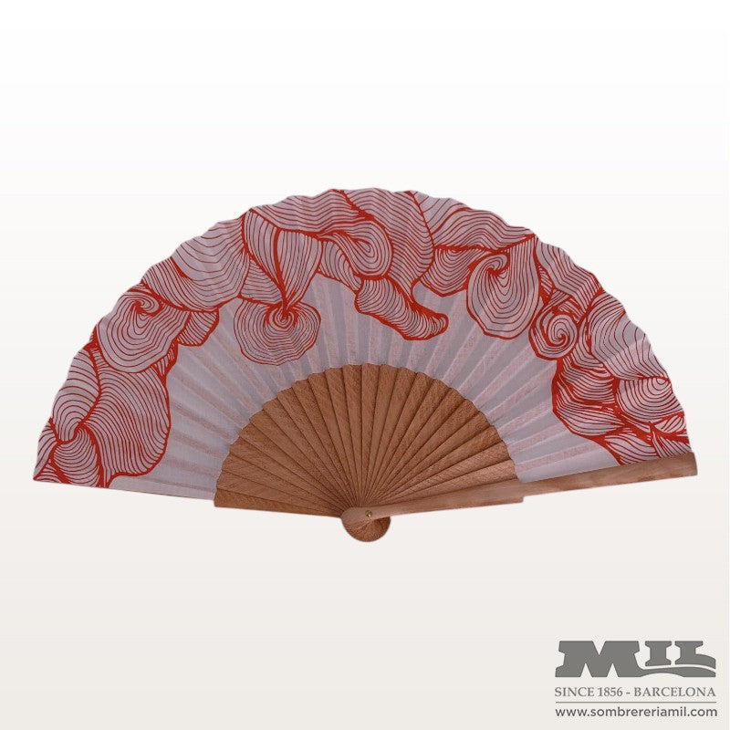 Waves Fan | Poplin Barcelona