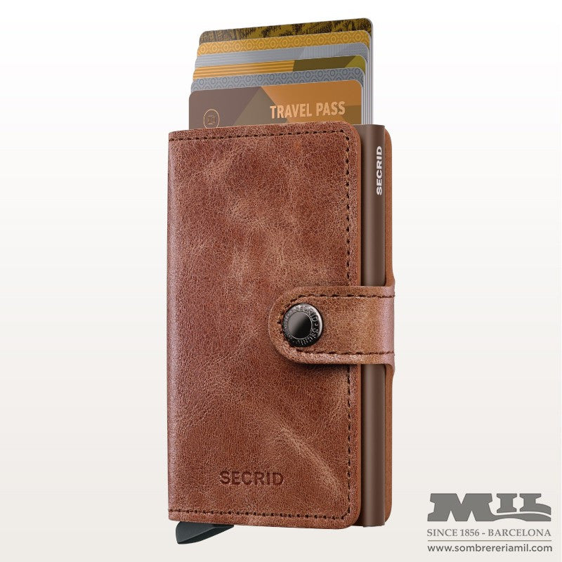 Mini Vintage Card Holder | Secrid