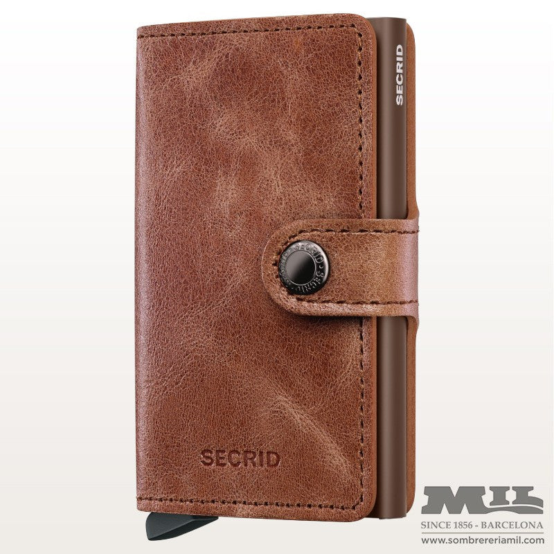 Mini Vintage Card Holder | Secrid