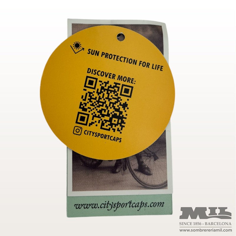 Multi-fabric cap | City