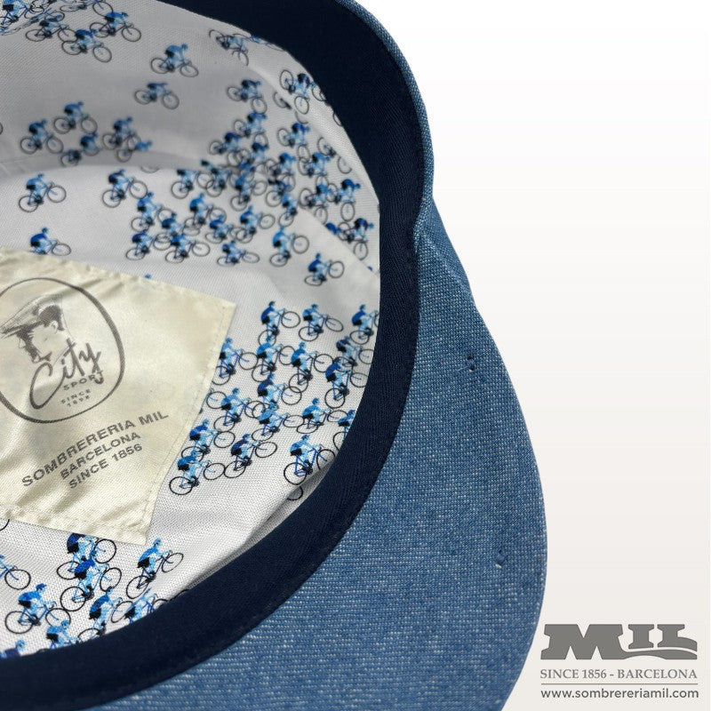 Multi-fabric cap | City