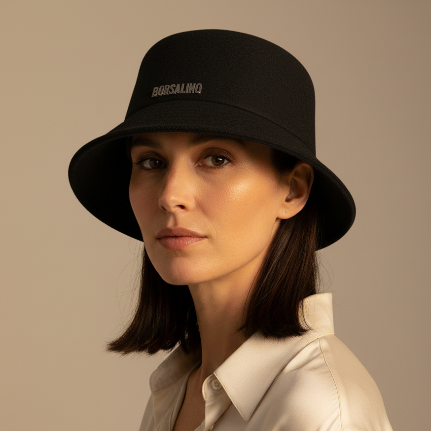 Sombrero Bucket Logo | Borsalino
