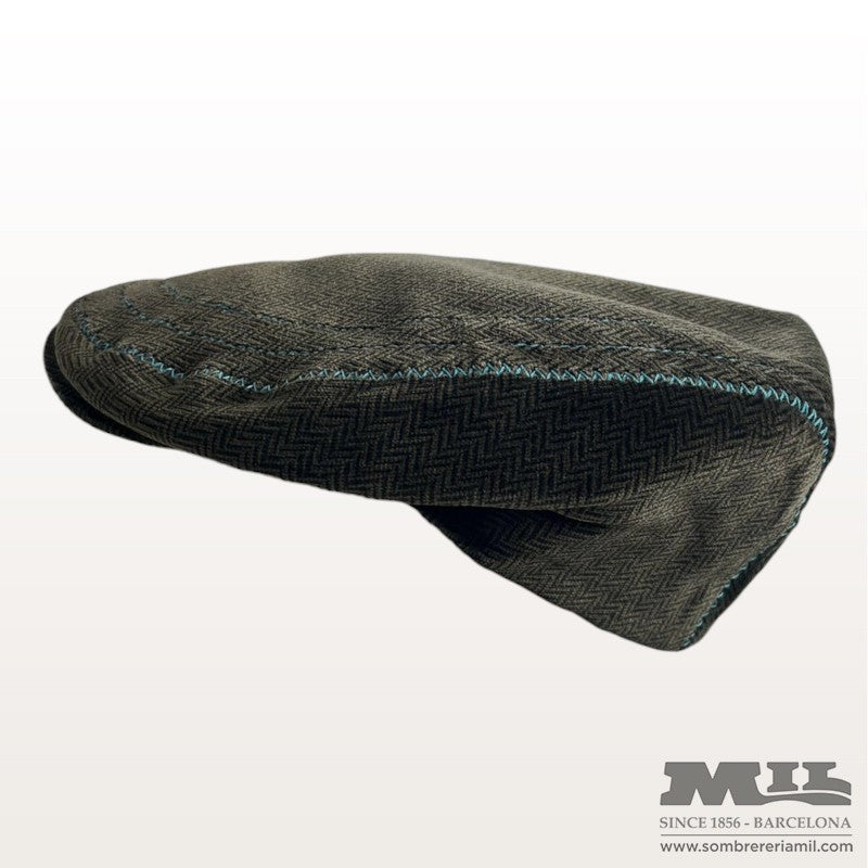 Houndstooth Flat Cap | Borsalino