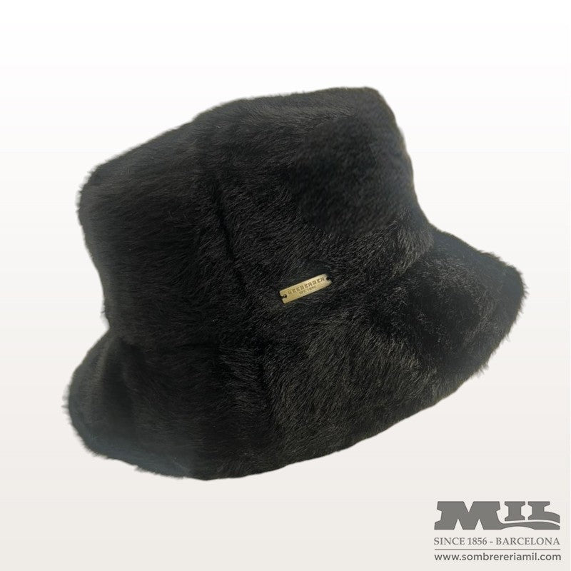 Fake Fur Bucket Hat with Earflaps | Seeberger