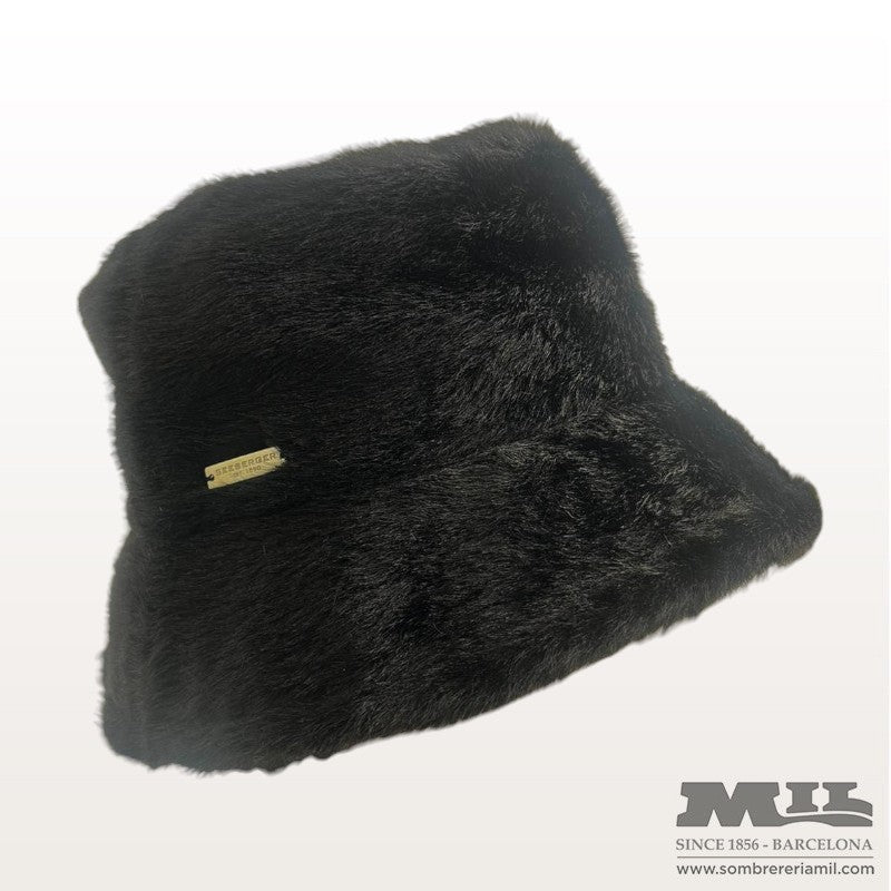Fake Fur Bucket Hat with Earflaps | Seeberger