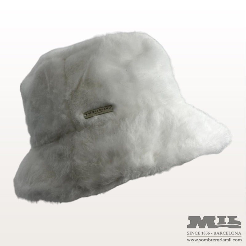 Fake Fur Bucket Hat with Earflaps | Seeberger