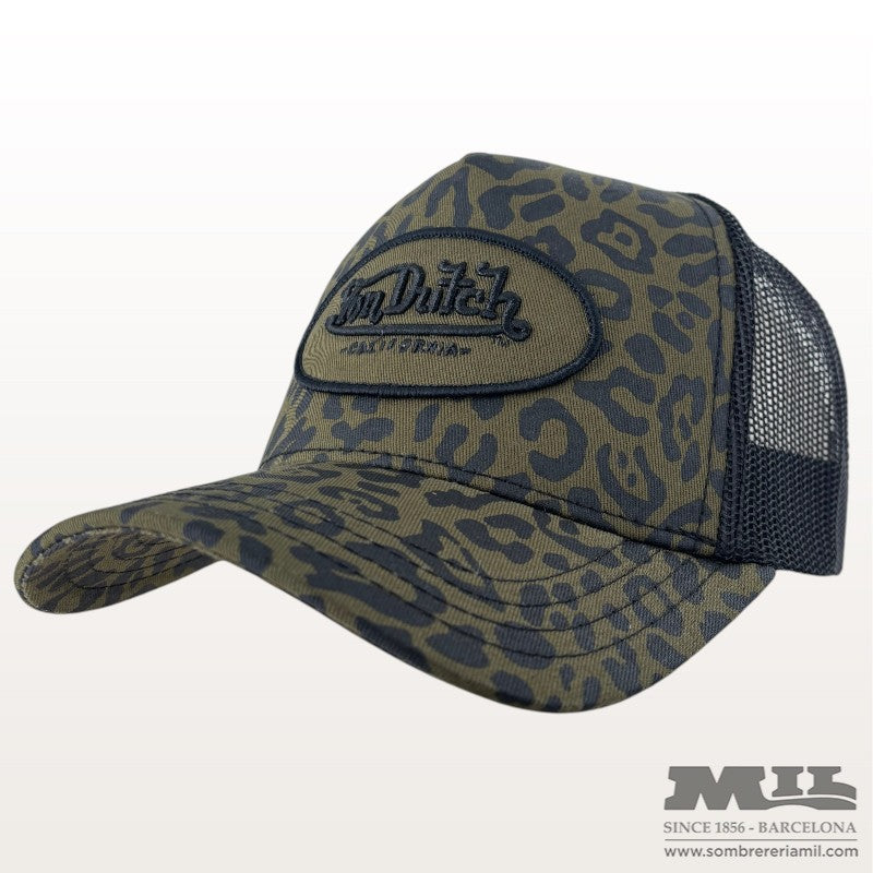 Gorra Trucker Leopard Print | Von dutch