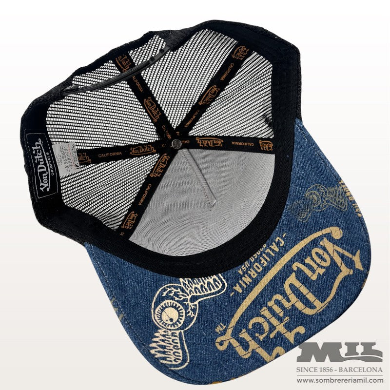 Gorra Trucker Tejano Cafe | Von Dutch
