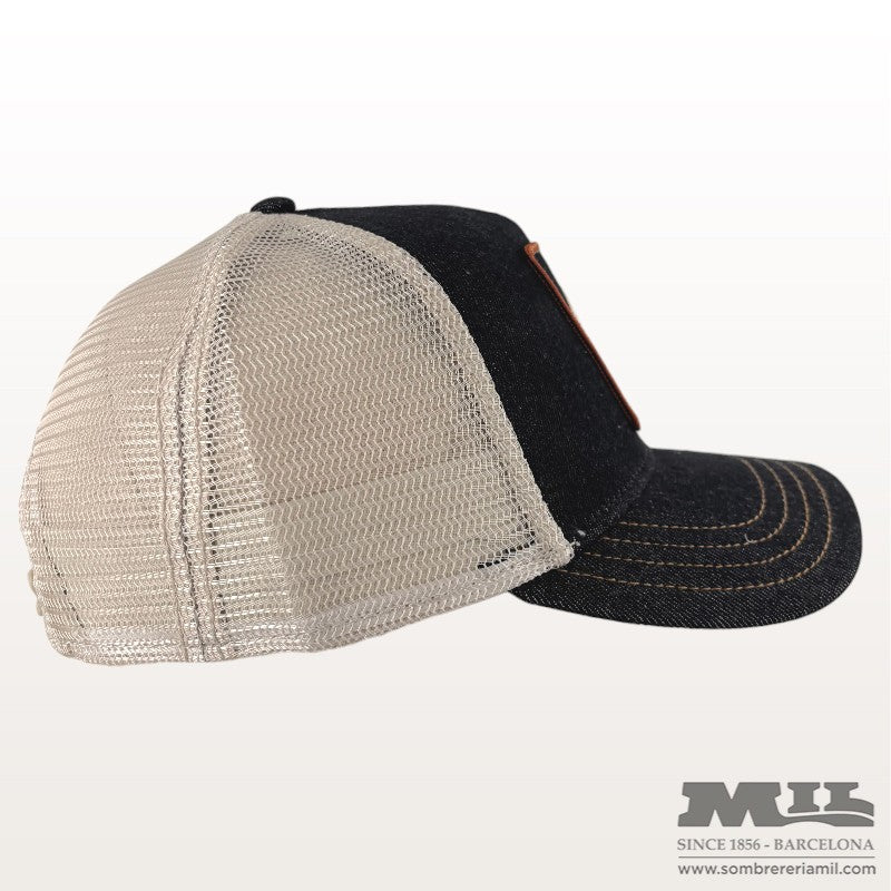 Gorra Trucker Denim Skull | Goorin Bros