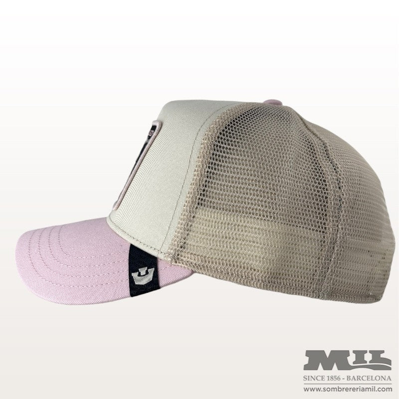 Rosé Cancelled Trucker Cap | Von Dutch