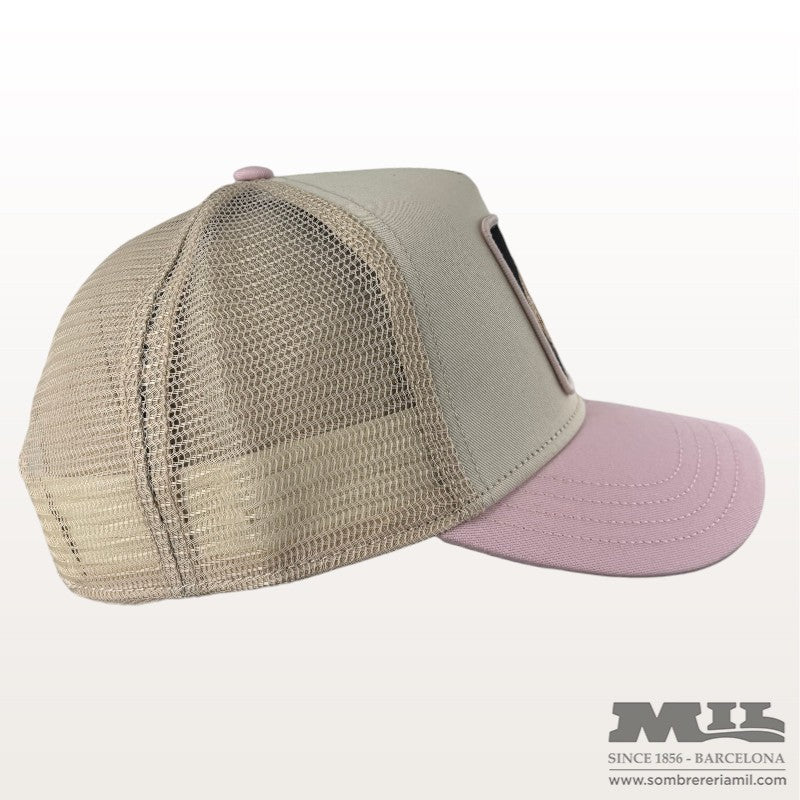 Rosé Cancelled Trucker Cap | Von Dutch