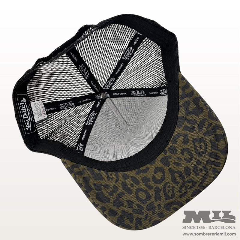 Gorra Trucker Leopard Print | Von Dutch