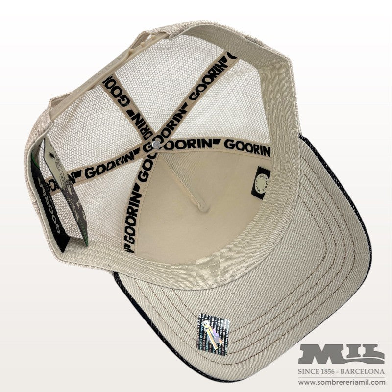 Gorra Trucker Denim Skull | Goorin Bros