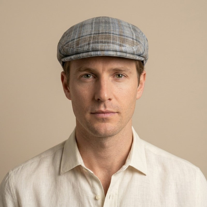 Gorra Lino Aere Cuadros | City