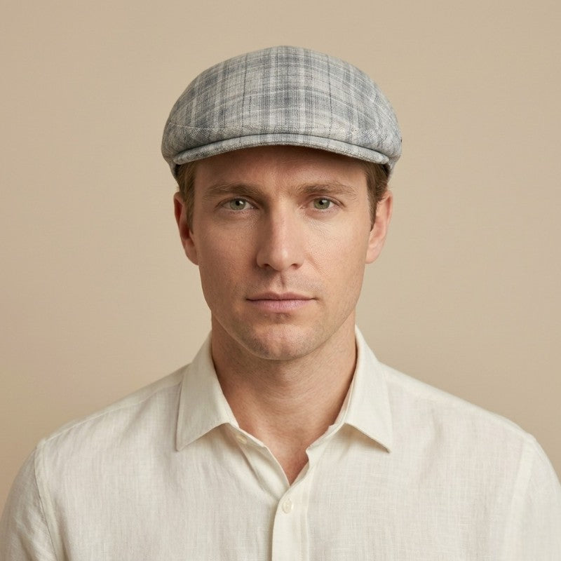 Gorra Lino Aere Cuadros | City
