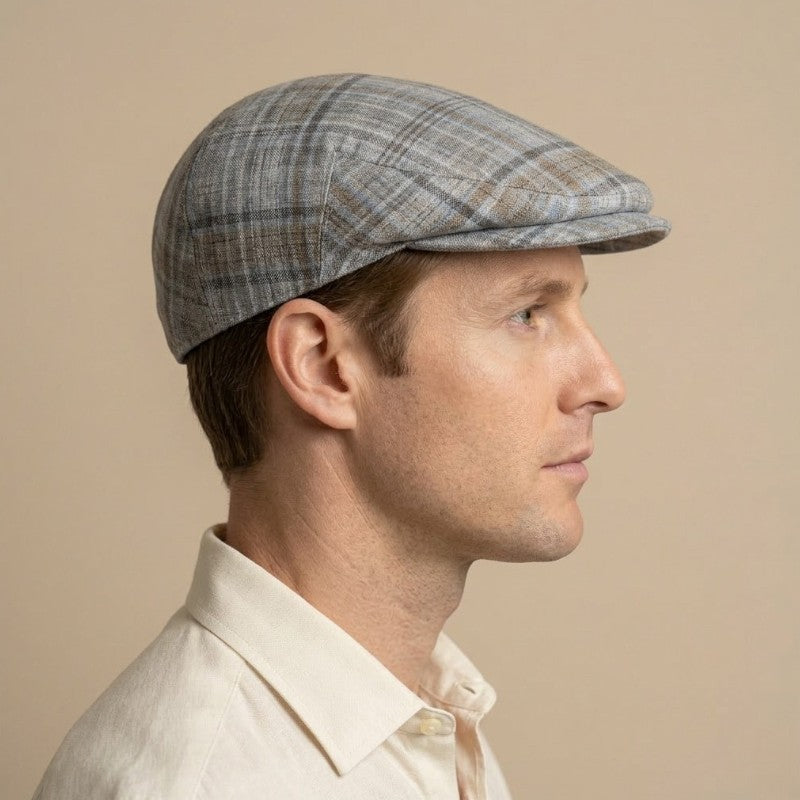 Gorra Lino Aere Cuadros | City