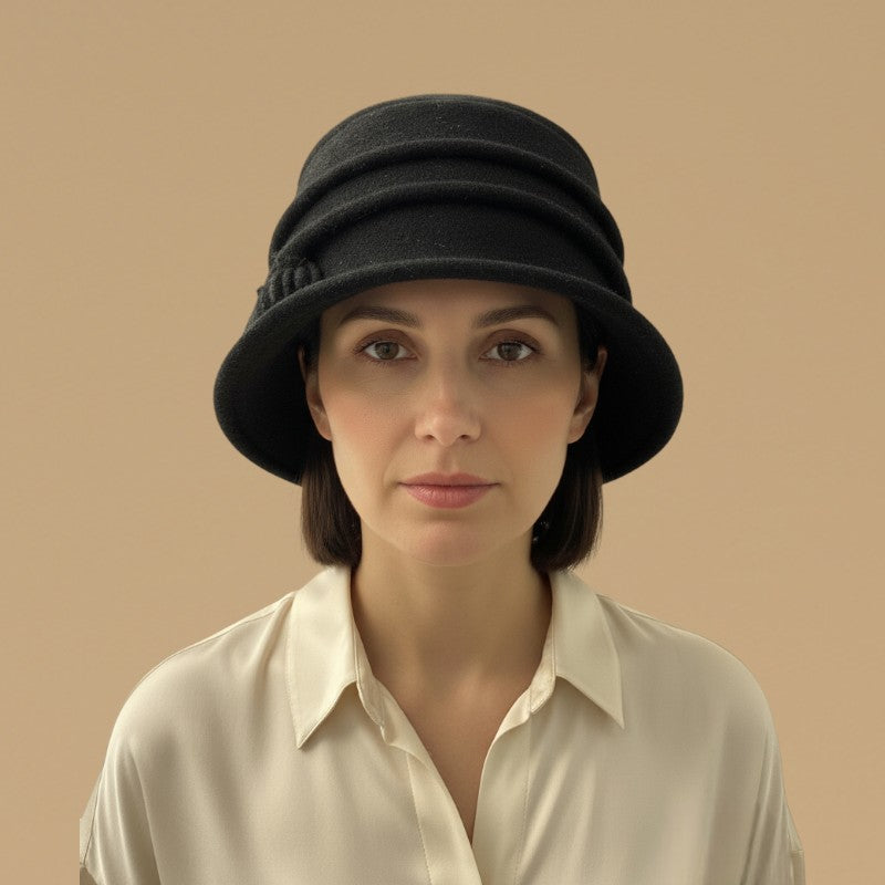 Boiled Wool Cloche | Seeberger