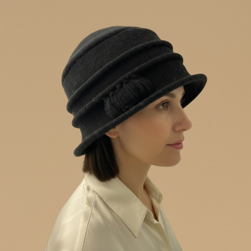 Boiled Wool Cloche | Seeberger