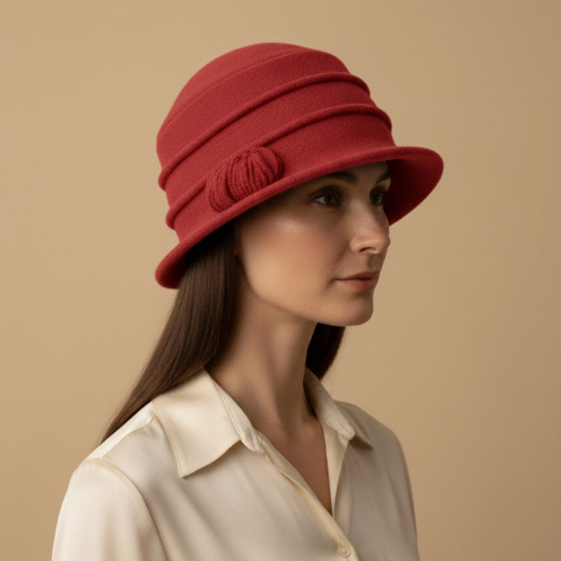 Boiled Wool Cloche | Seeberger