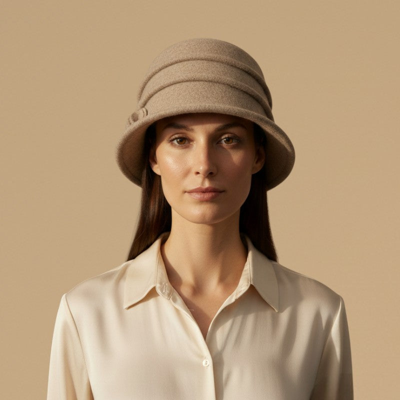 Boiled Wool Cloche | Seeberger