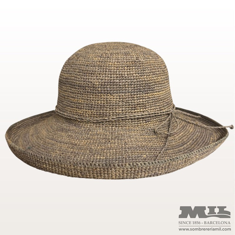 Crochet Straw Pamela Hat | Marone