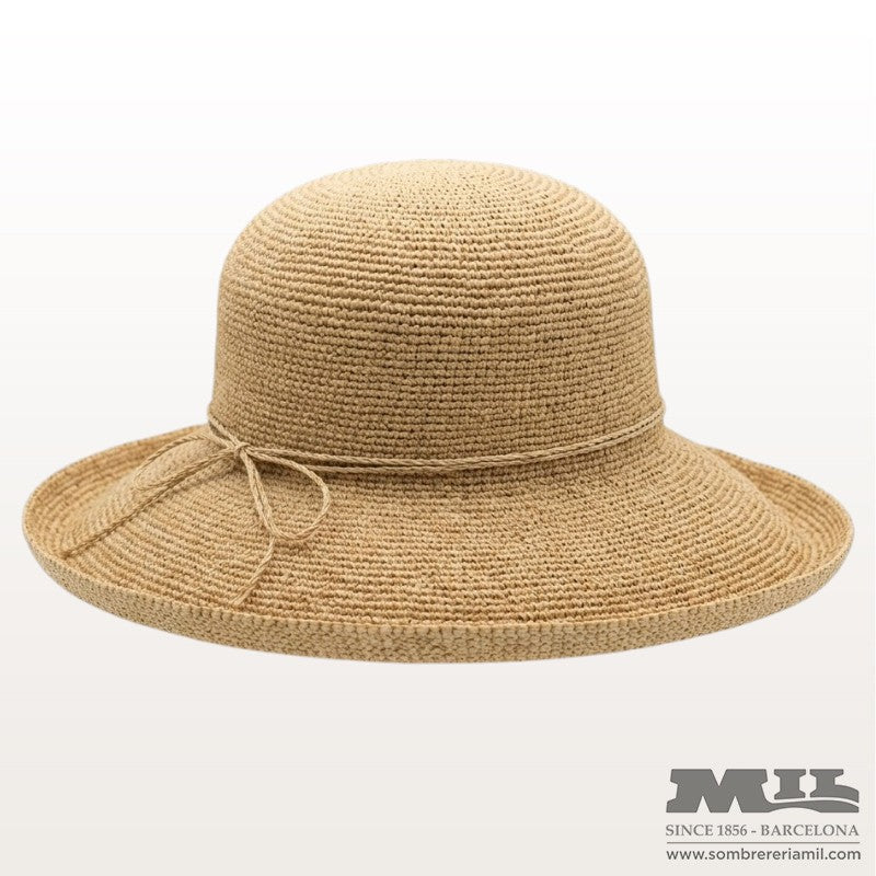 Crochet Straw Pamela Hat | Marone