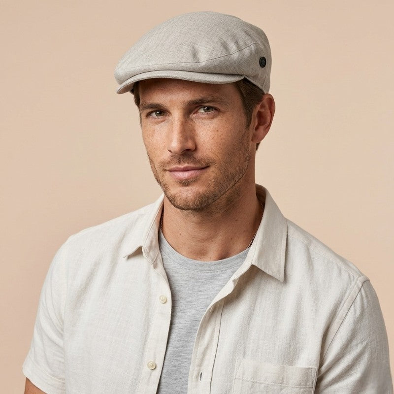 Plain Linen Aere Cap | City Sport