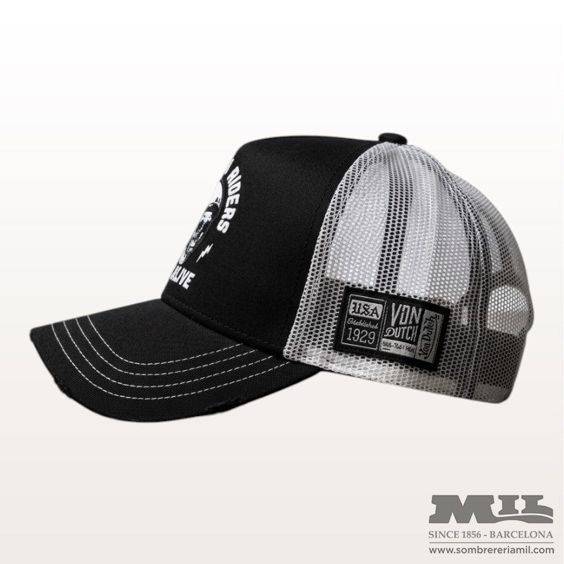 Gorra Trucker Biker Esqueleto | Von Dutch