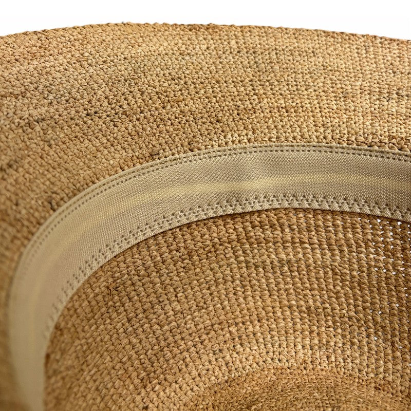 Medium Brim Crochet Hat | Marone