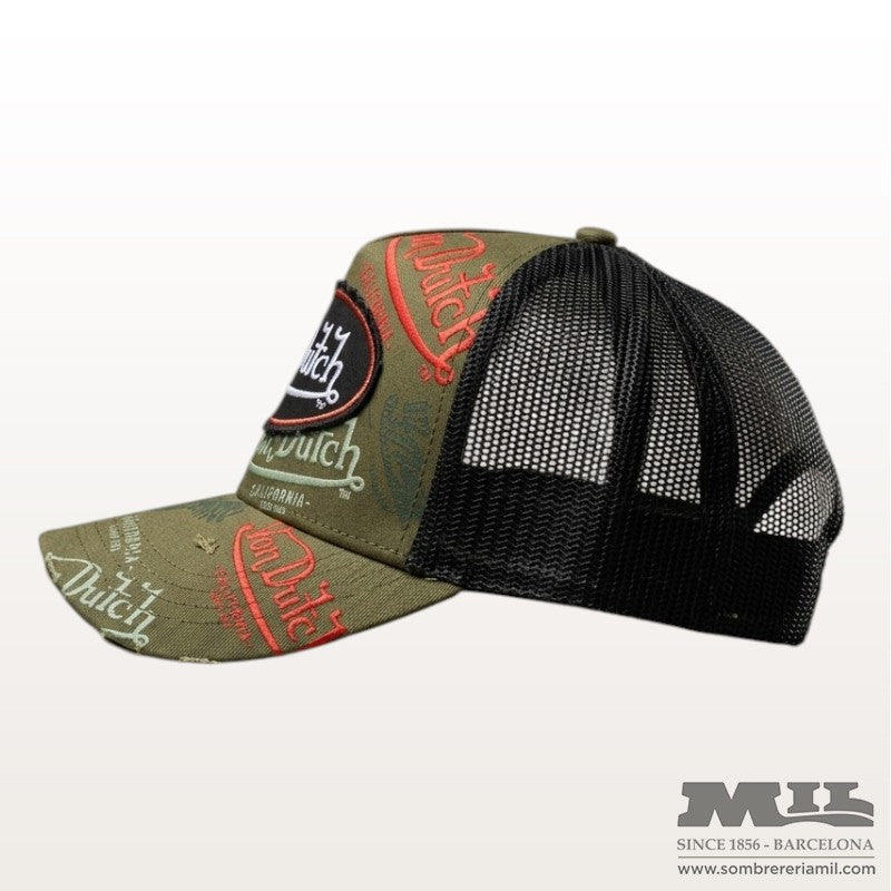 Trucker Cap Army Green | Von Dutch