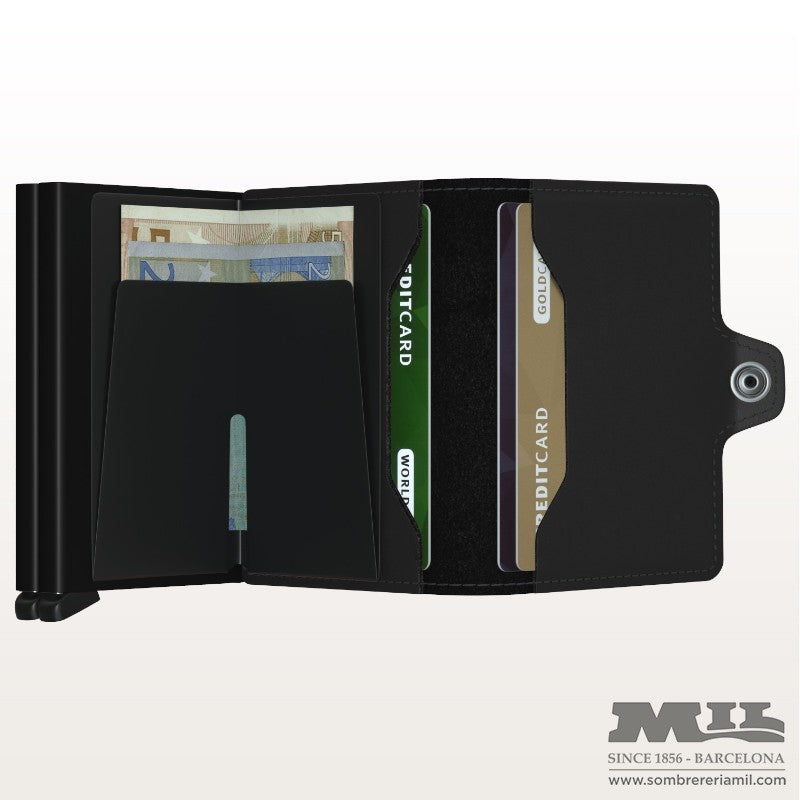 Double Cardholder Matte Black | Secrid