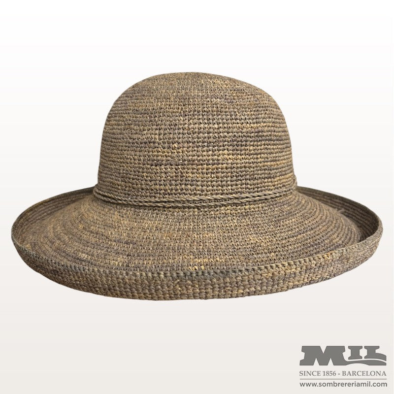 Crochet Straw Pamela Hat | Marone