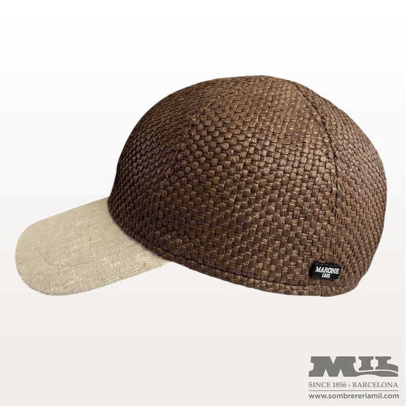 Braided Viscose Golf Cap | Marone