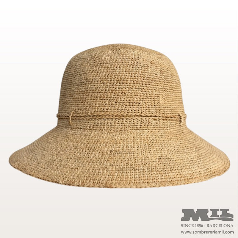 Medium Brim Crochet Hat | Marone