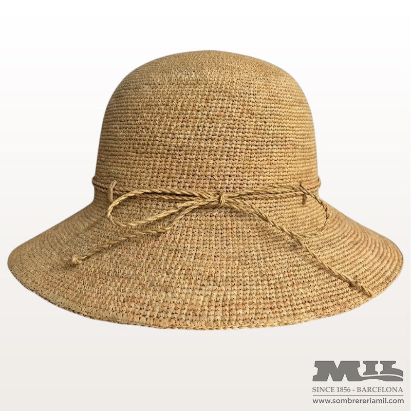 Medium Brim Crochet Hat | Marone
