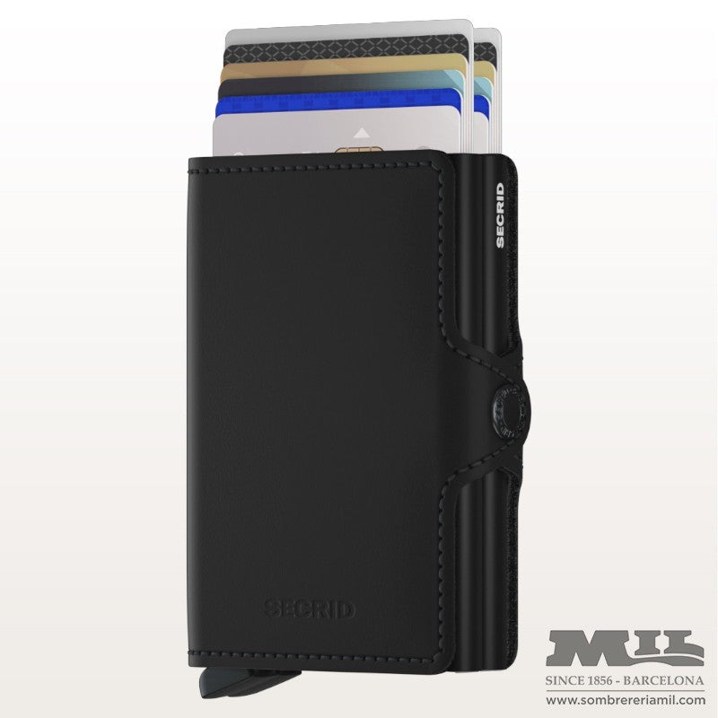 Double Cardholder Matte Black | Secrid