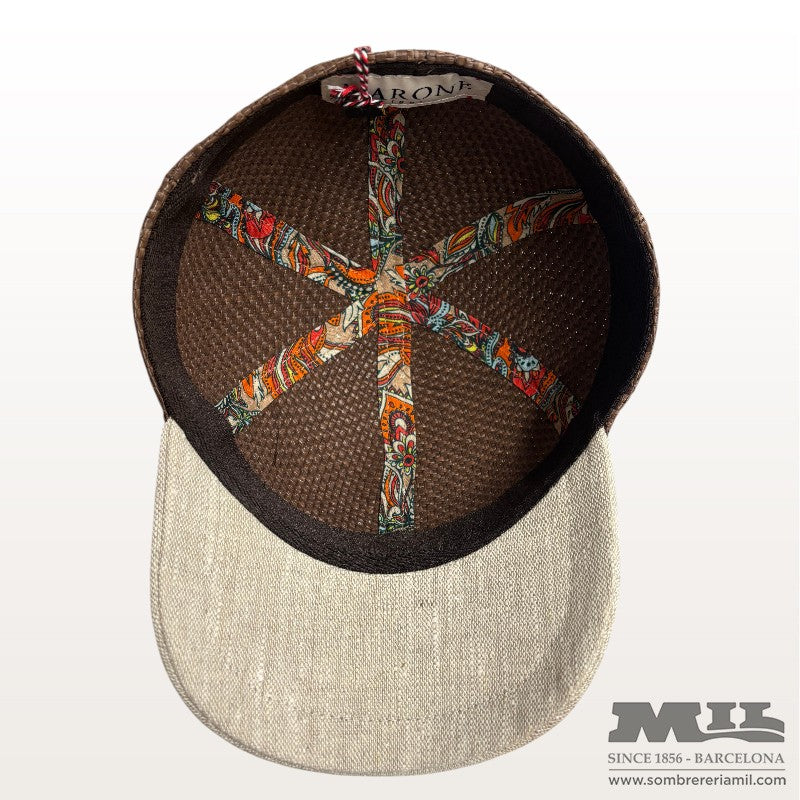 Braided Viscose Golf Cap | Marone