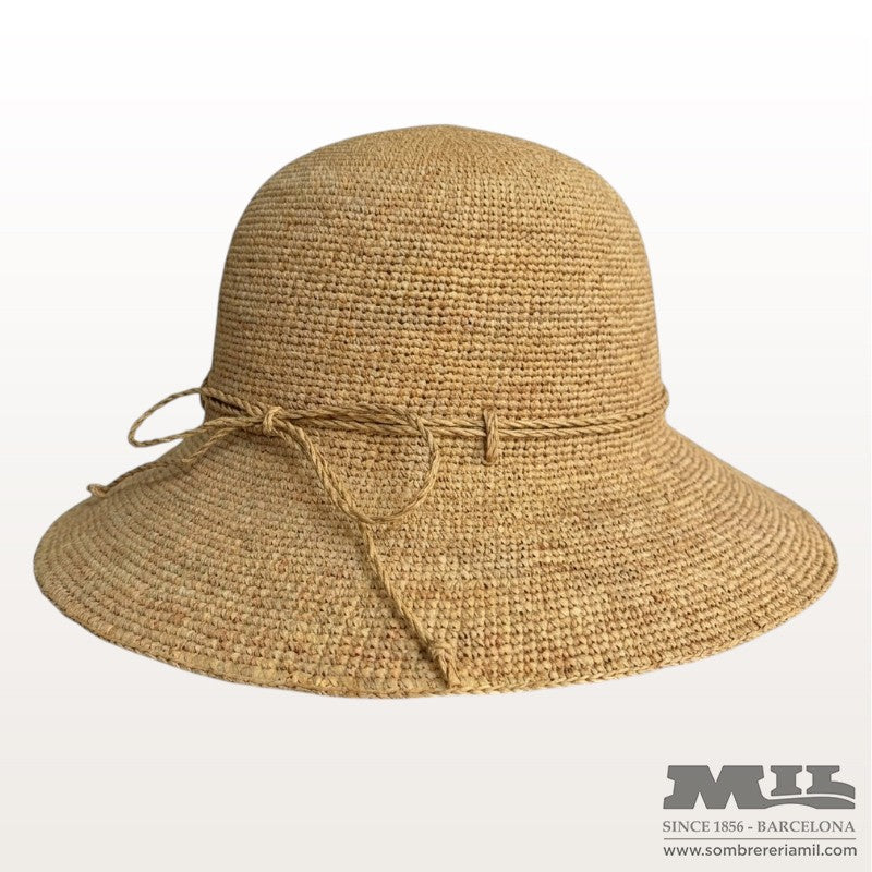 Medium Brim Crochet Hat | Marone