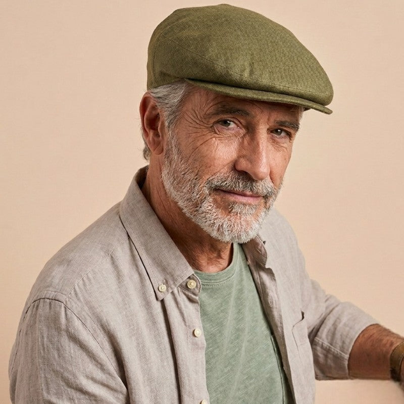 Plain Linen Aere Cap | City Sport